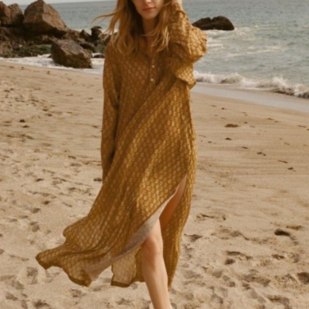 Doen Argan Dress Golden Tunic